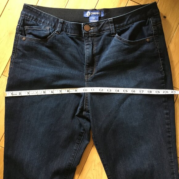 Democracy Dark Blue Denim 'Ab'solution Stretchy Banded Waist Jeans - Picture 13 of 16